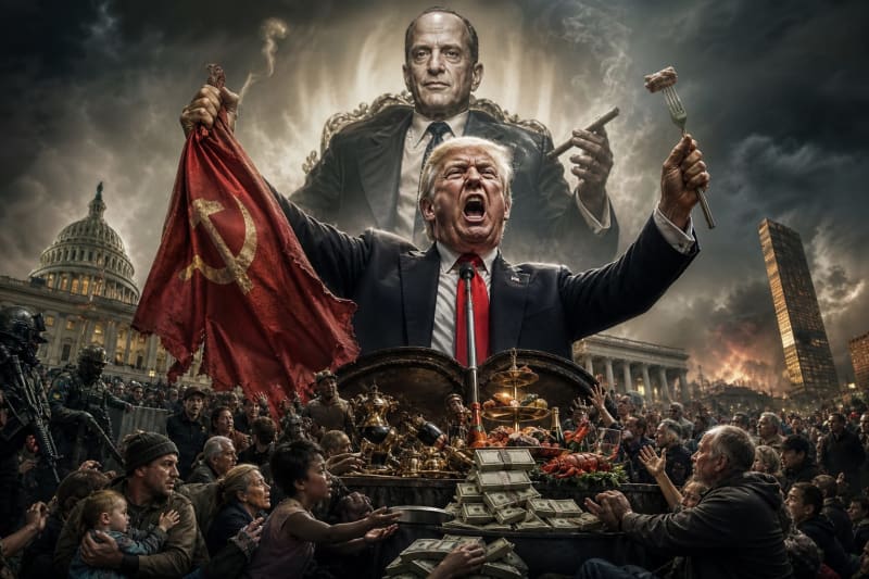 Trump Screams About Communism While Working Families Starve: The Oldest Trick in the Empire's Playbook