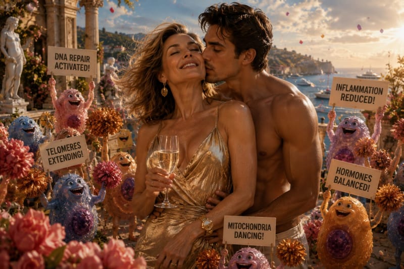 The Biological Advantages of Having a Younger Lover: Why Your Cells Are Cheering