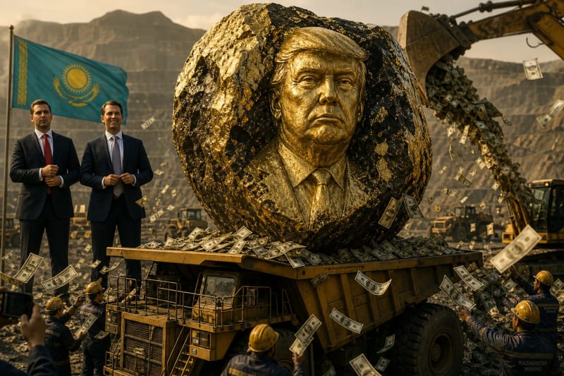 Trump Family Tied to $1.6B Tungsten Deal With Kazakhstan Sparks Conflict Fears