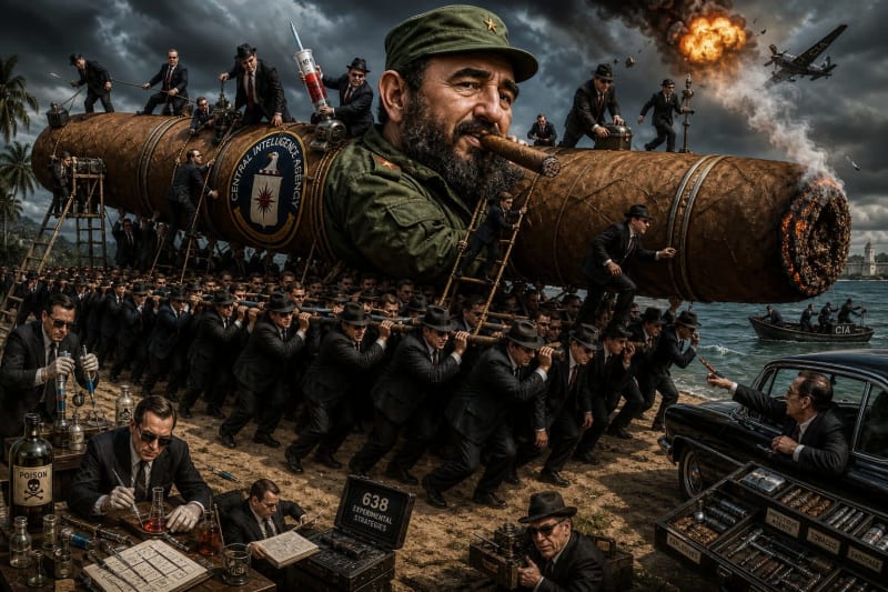Fidel Castro: The 638 Ways the Empire Tried to Murder a Ghost and Failed