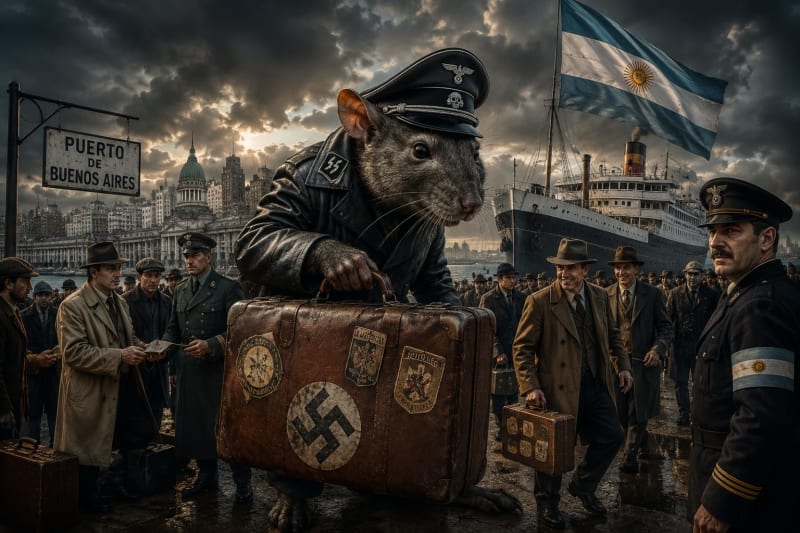 The Ratlines to Buenos Aires: How Argentina Became a Safe House for Hitler's Butchers