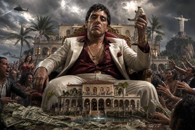 Tony Montana: The Sweaty Little Emperor Who Bought a Mansion and Forgot to Buy a Personality