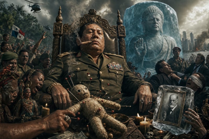 General Manuel Noriega: The Pockmarked Dictator Who Voodoo-Cursed His Enemies and Kept Freud in a Frozen Buddha