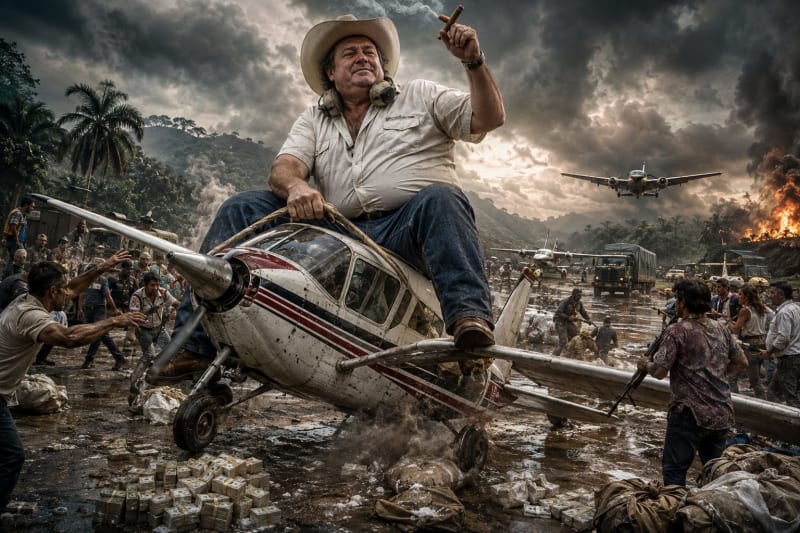 Barry Seal: The Cocaine Cowboy Who Proved Every Empire Runs on Reckless Male Ego