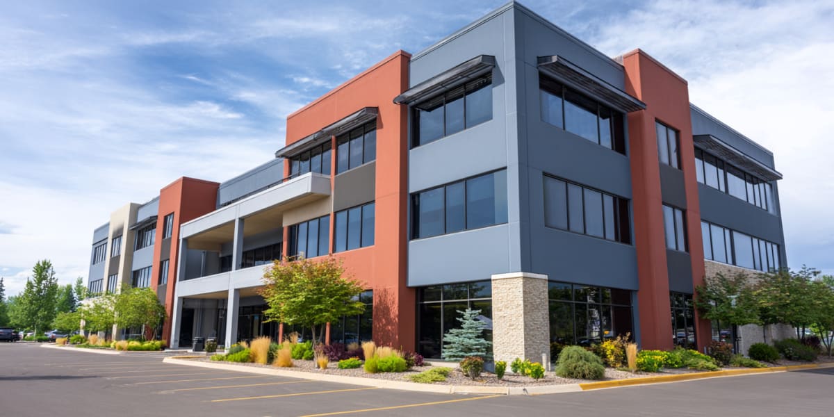 Professional commercial painting project in Austin Texas