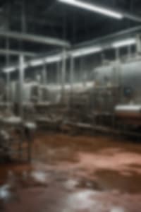 Meat Processing Facility meat processing in Tucson, AZ - before professional painting by Moorhouse Coating
