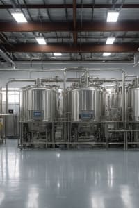 Beverage Processing Plant beverage processing in Tempe, AZ - after commercial painting transformation