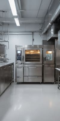 Commercial bakery after oil-resistant coating transformation