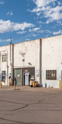Shamrock Foods facility before food-safe coating