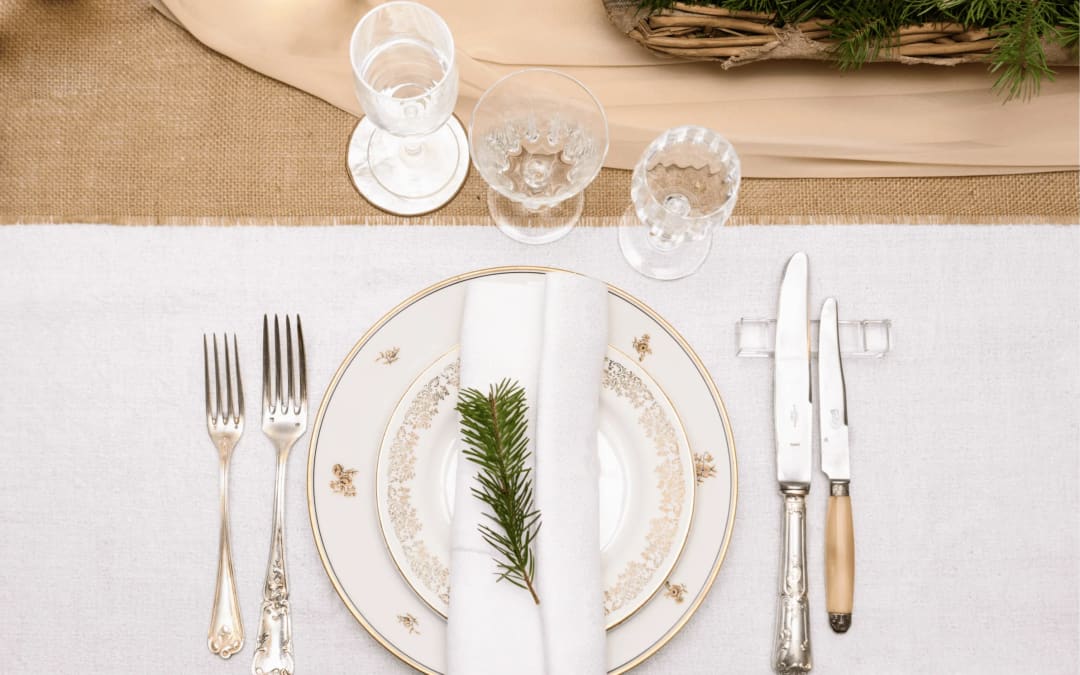 Une table éco-responsable pour Noël