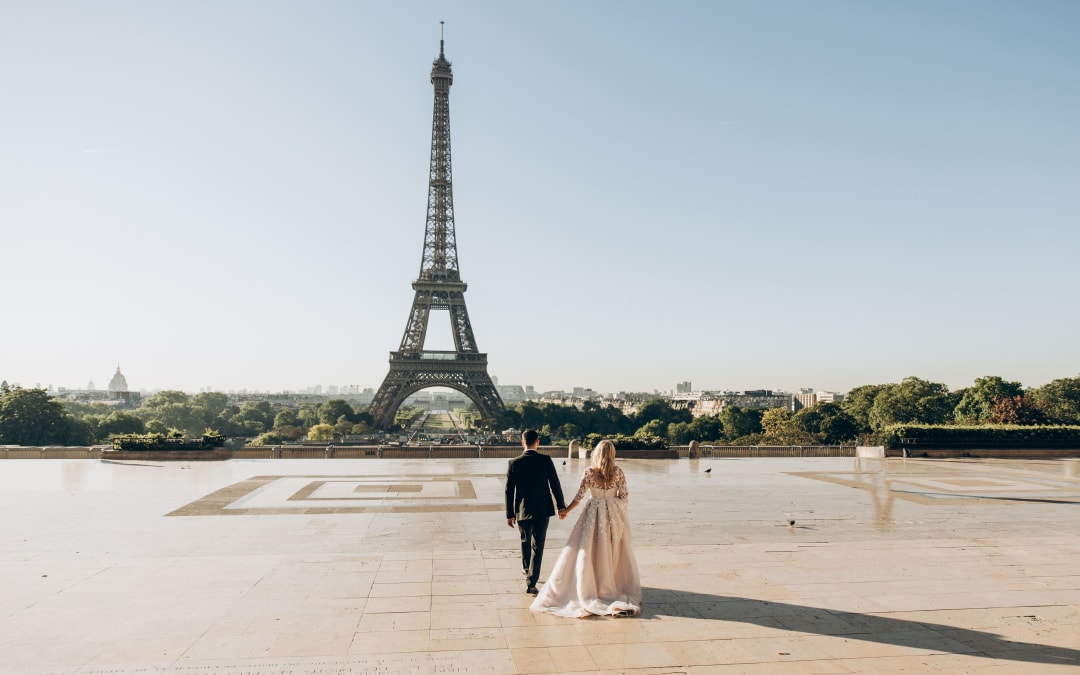 Mariage dans le style parisien