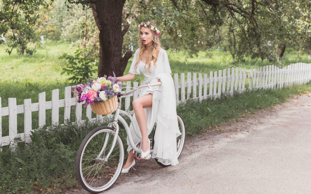 Mariés à vélo : une alternative originale et écologique