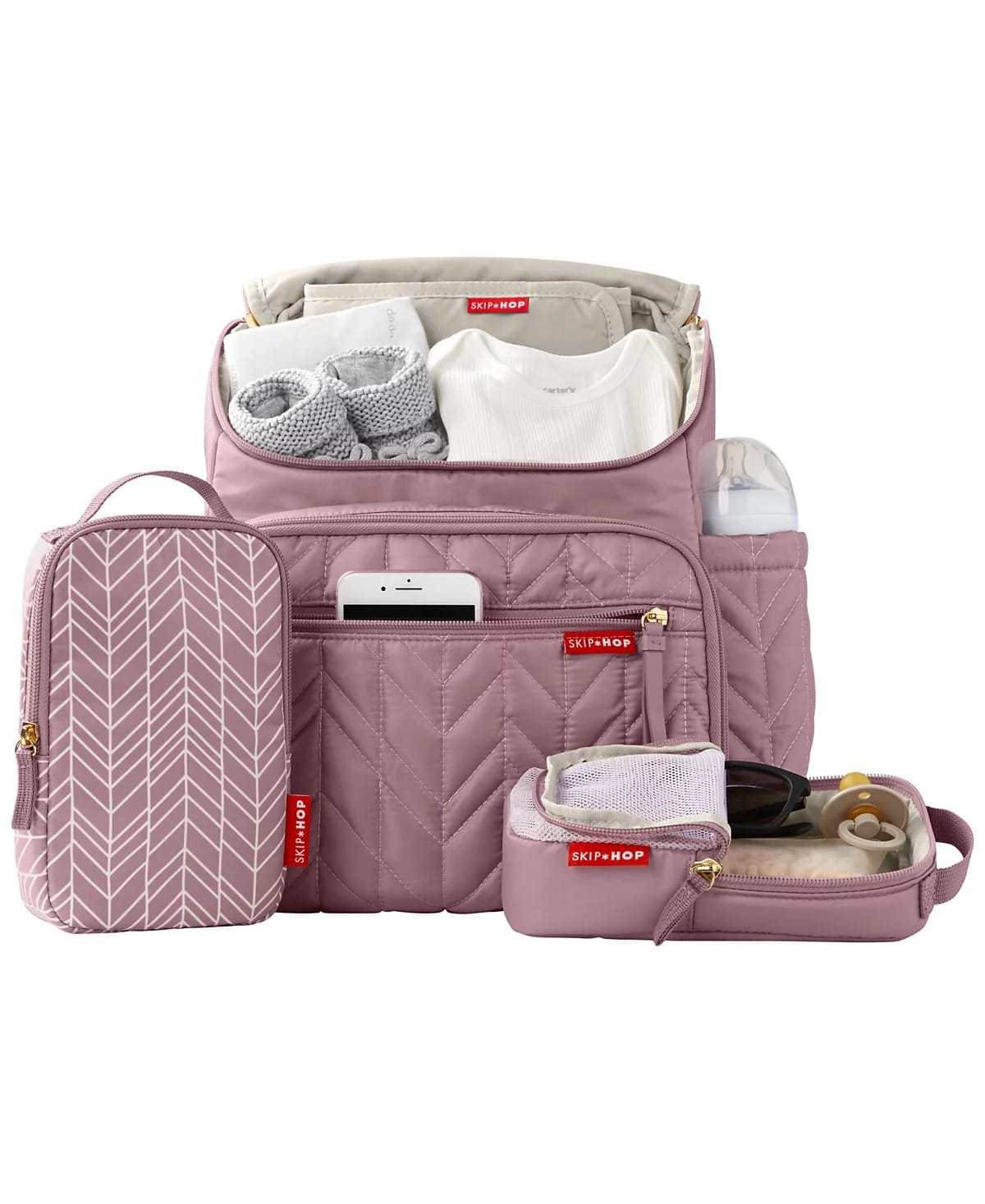 Pañalera Rosa Skip Hop Bebé Accesorios