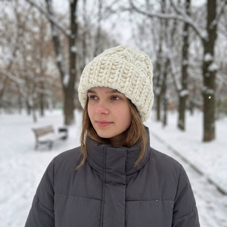 Шапка Косичка