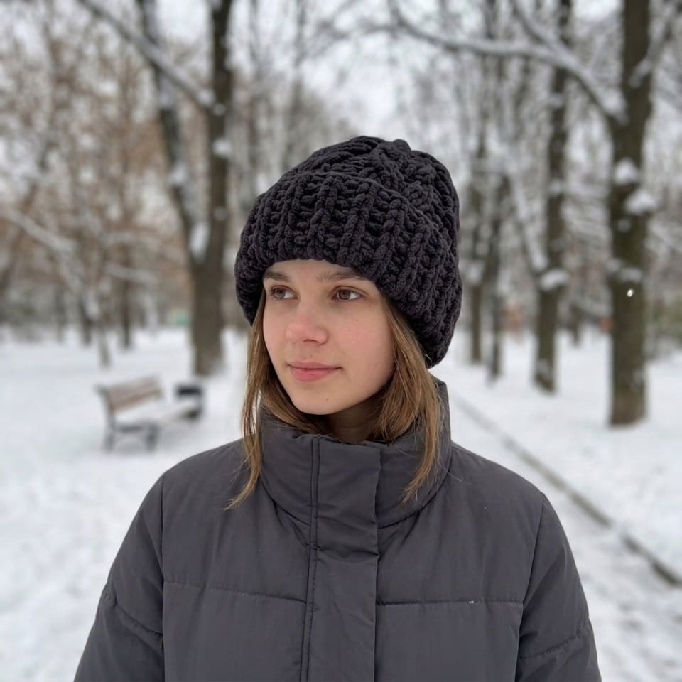 Шапка Косичка