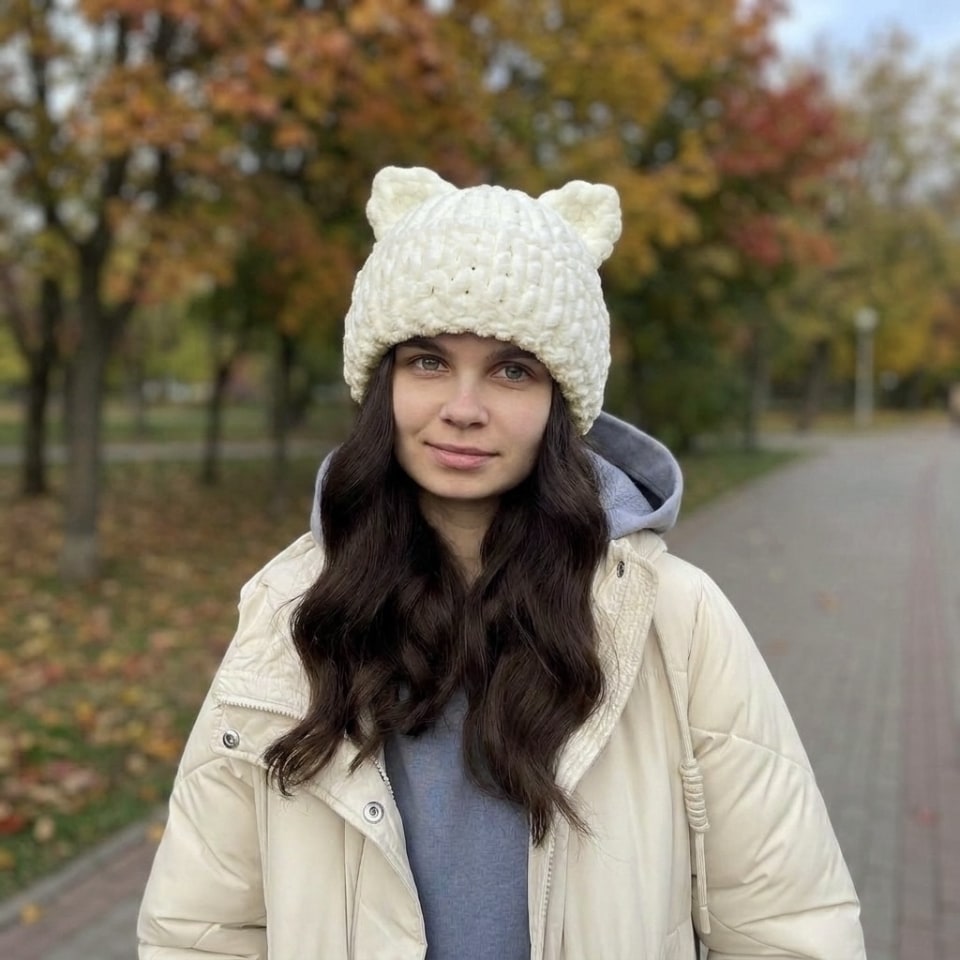 Шапка Котик