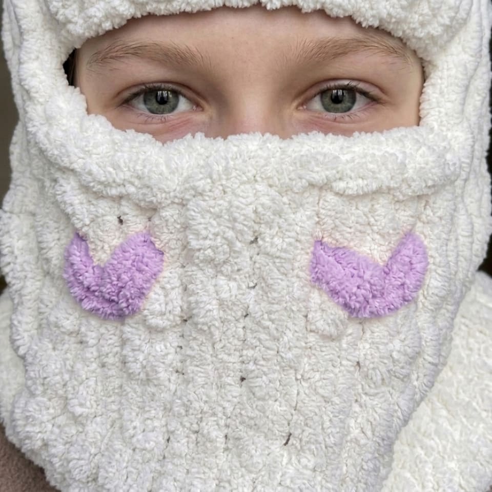 Сердечки до балаклави