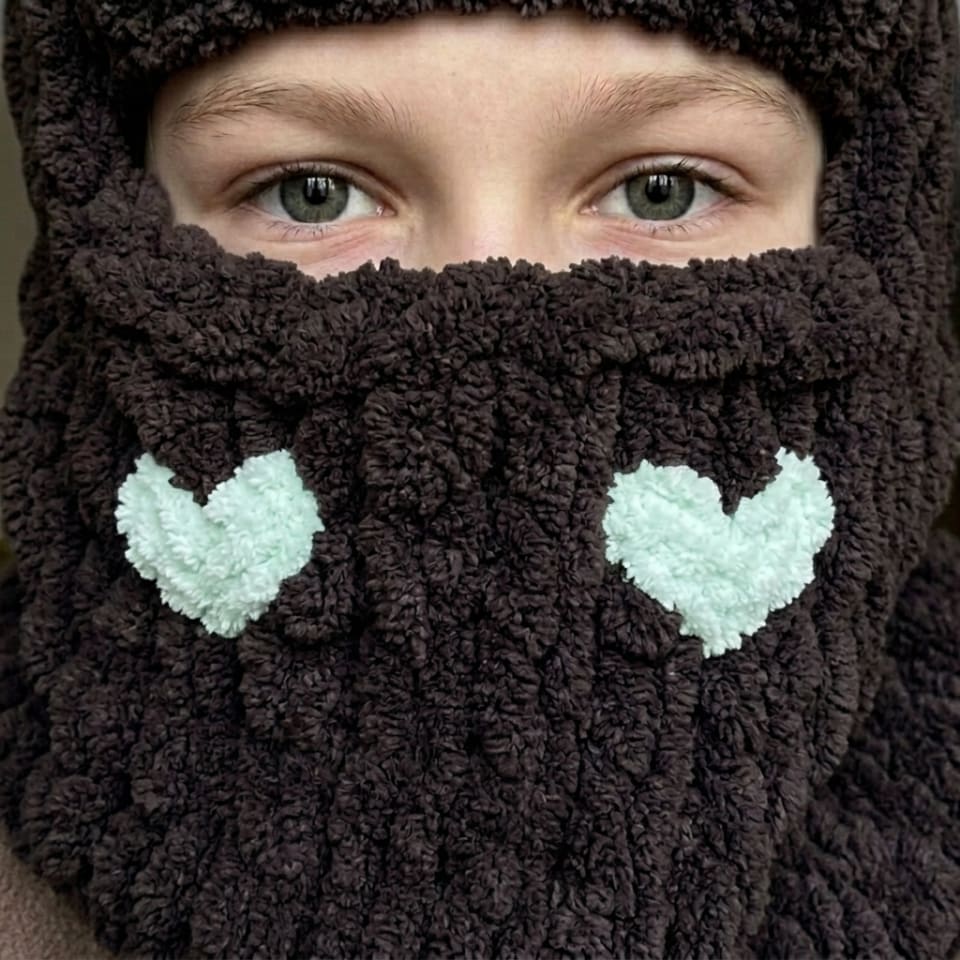 Сердечки до балаклави