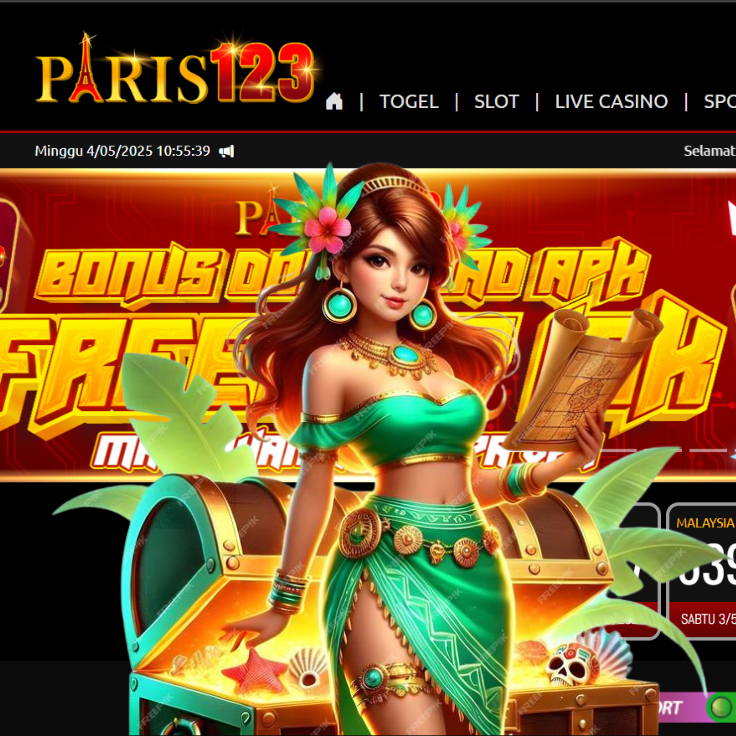 PARIS123: Situs Toto Slot Gacor Online Terfavorit Gampang Menang