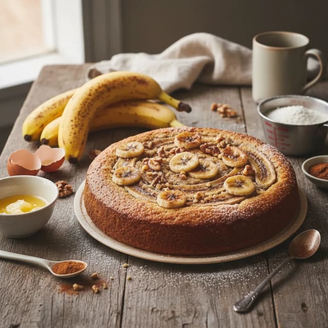 Bananbrödskaka
