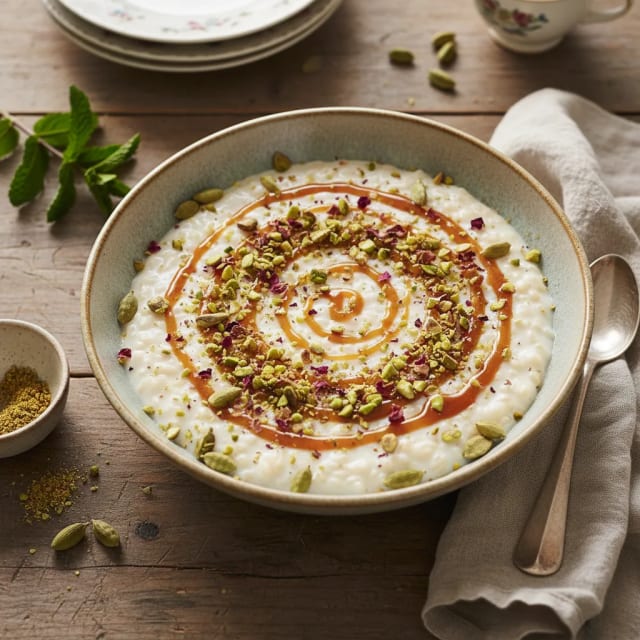 Kardemummarisgrynspudding