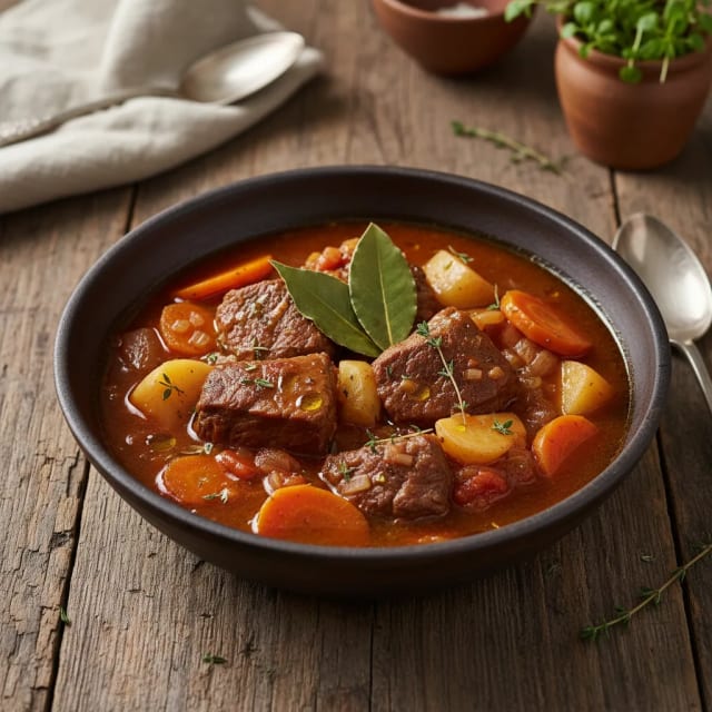 Köttgryta med Rotfrukter