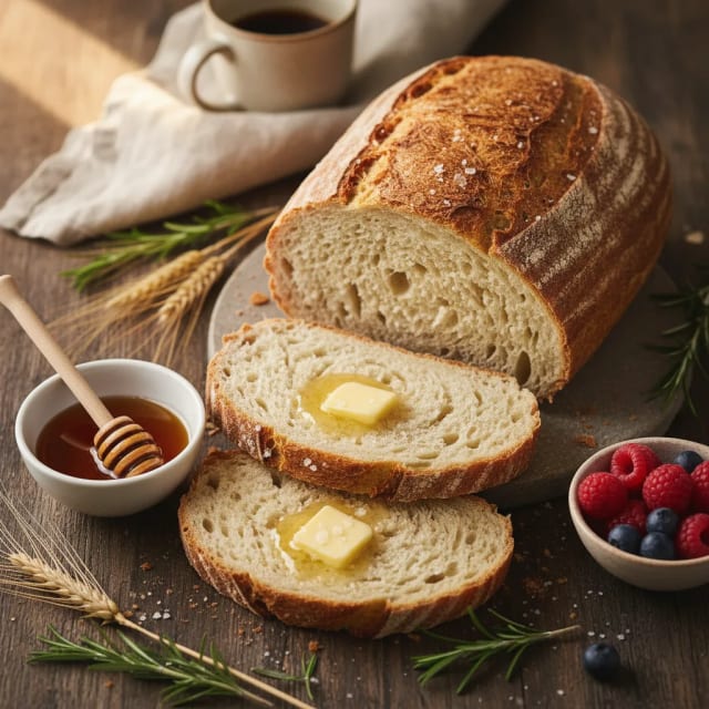 Krustigt formbröd