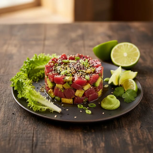 Tonfisktartar med avokado