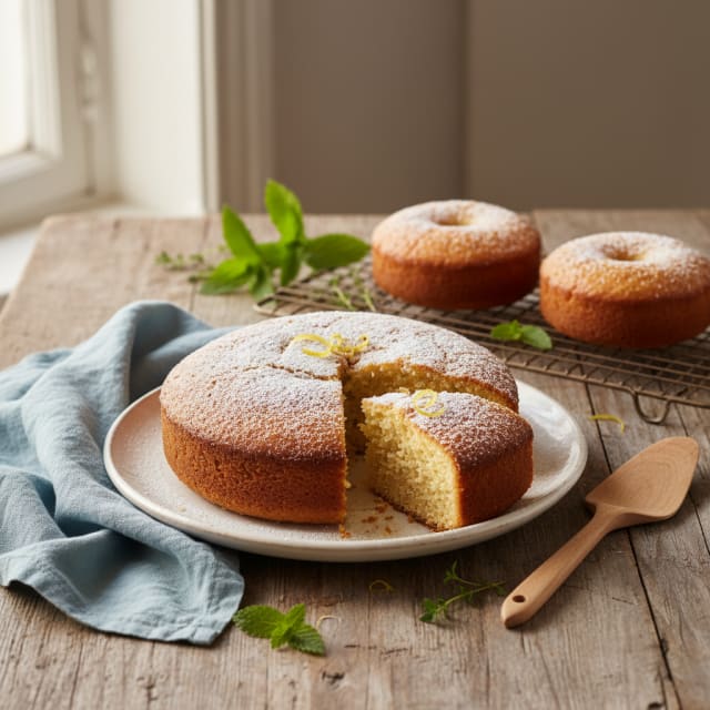 Mjuk Citronkaka