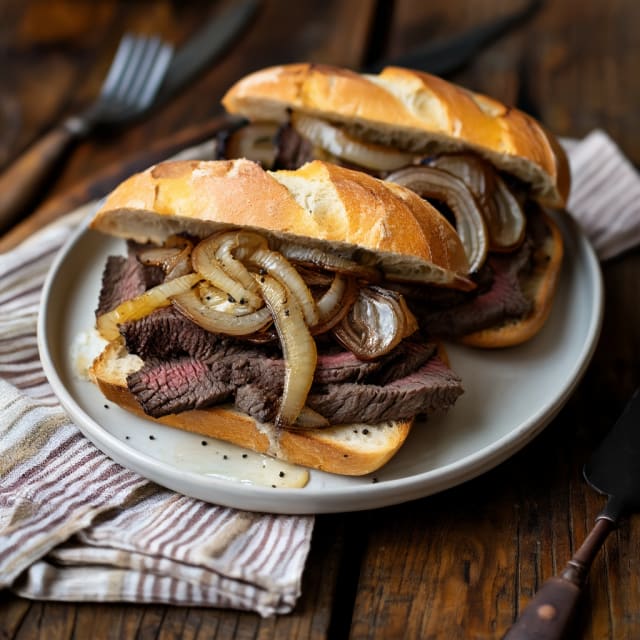 Svensk Philly Cheesesteak