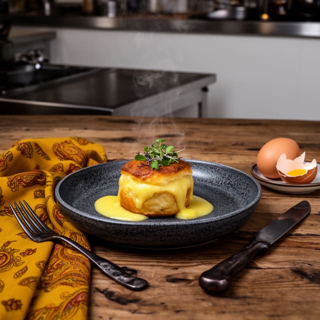 Citronbriocher med krämig citronfyllning