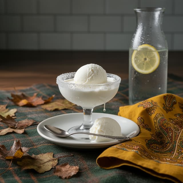 Vit glassbas (fior di latte)