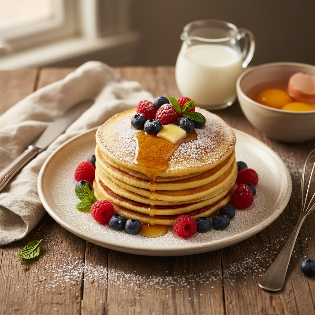 Klassiska Svenska Pannkakor
