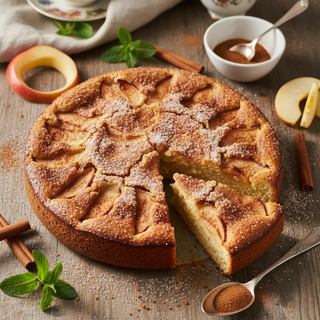Äppelkaka med Kanel