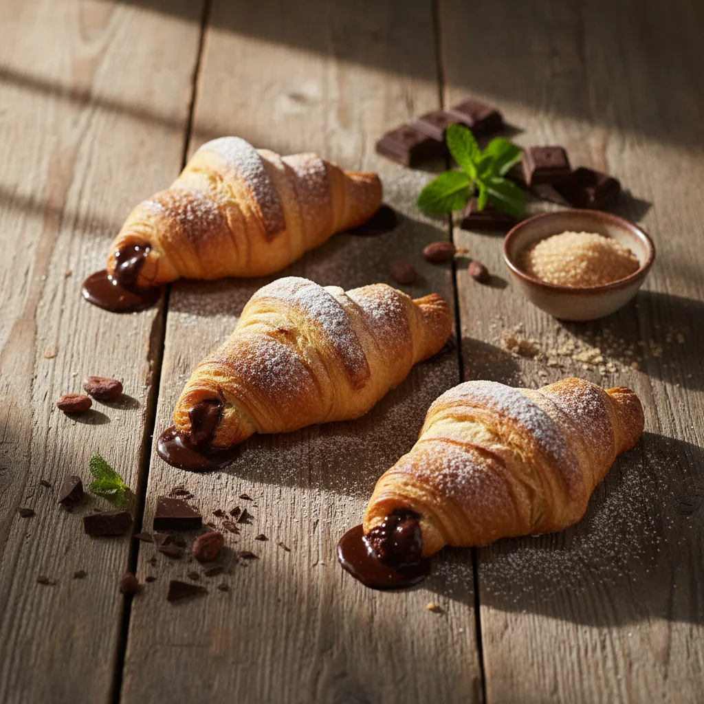 Chokladcroissanter