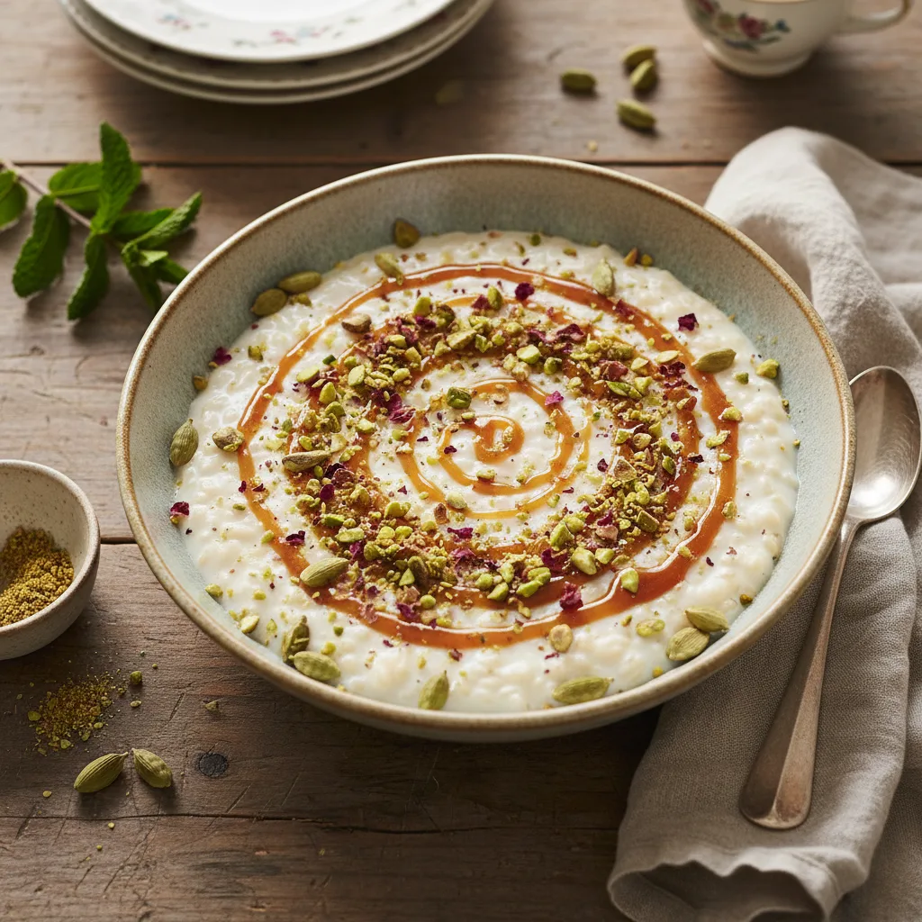 Kardemummarisgrynspudding