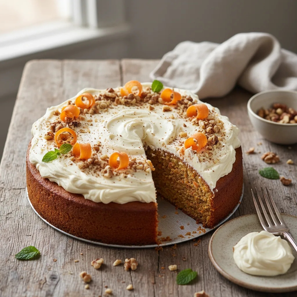 Morotskaka med Frosting