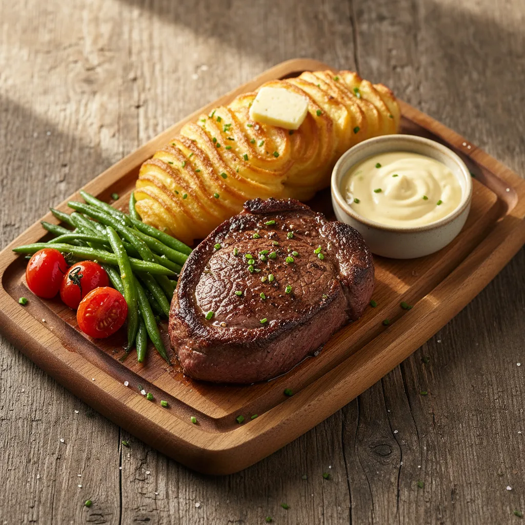 Plankstek med Oxfilé