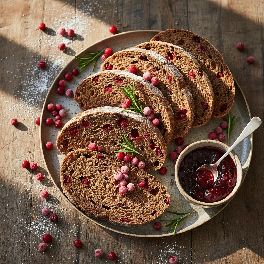 Rågbröd med Lingon