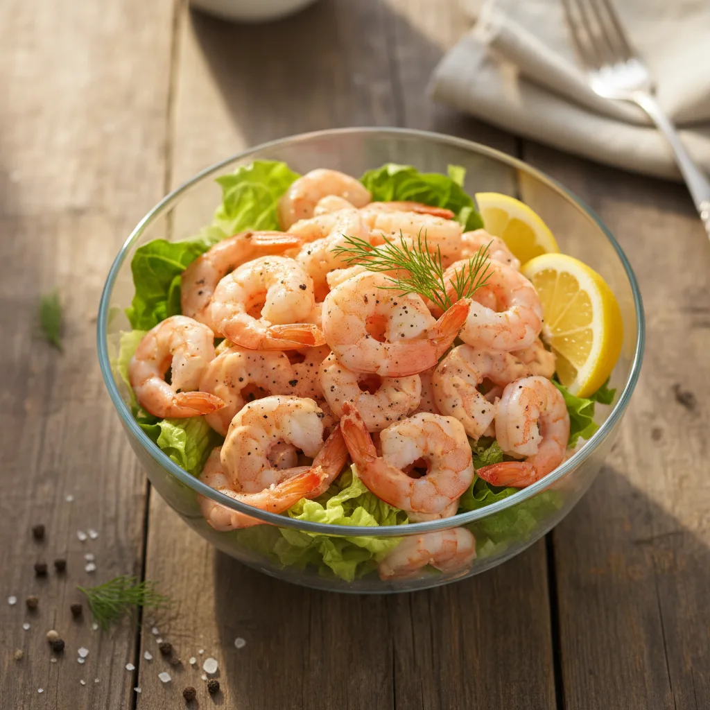 Räkcocktail med rosasås