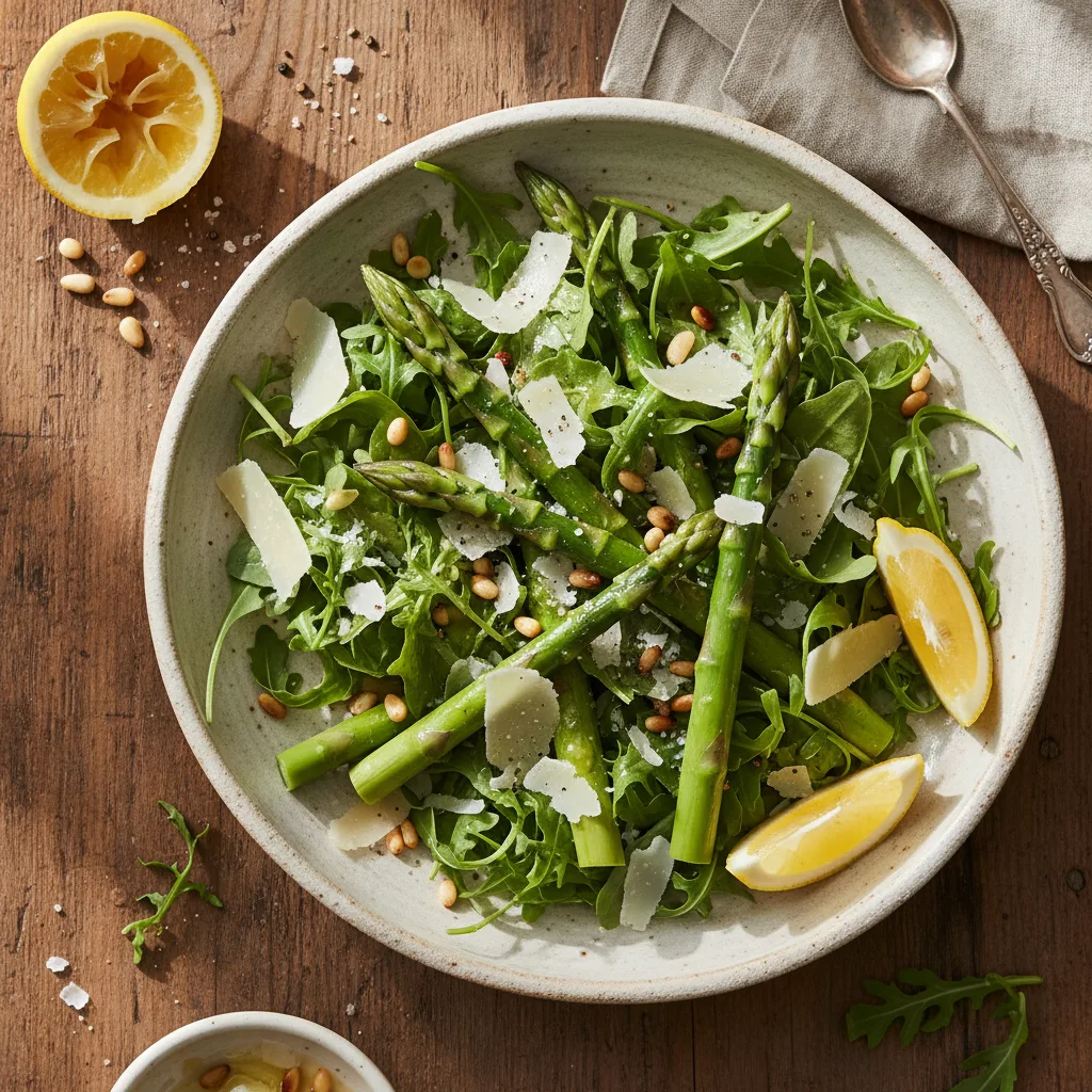 Vårfräsch Sparrissallad