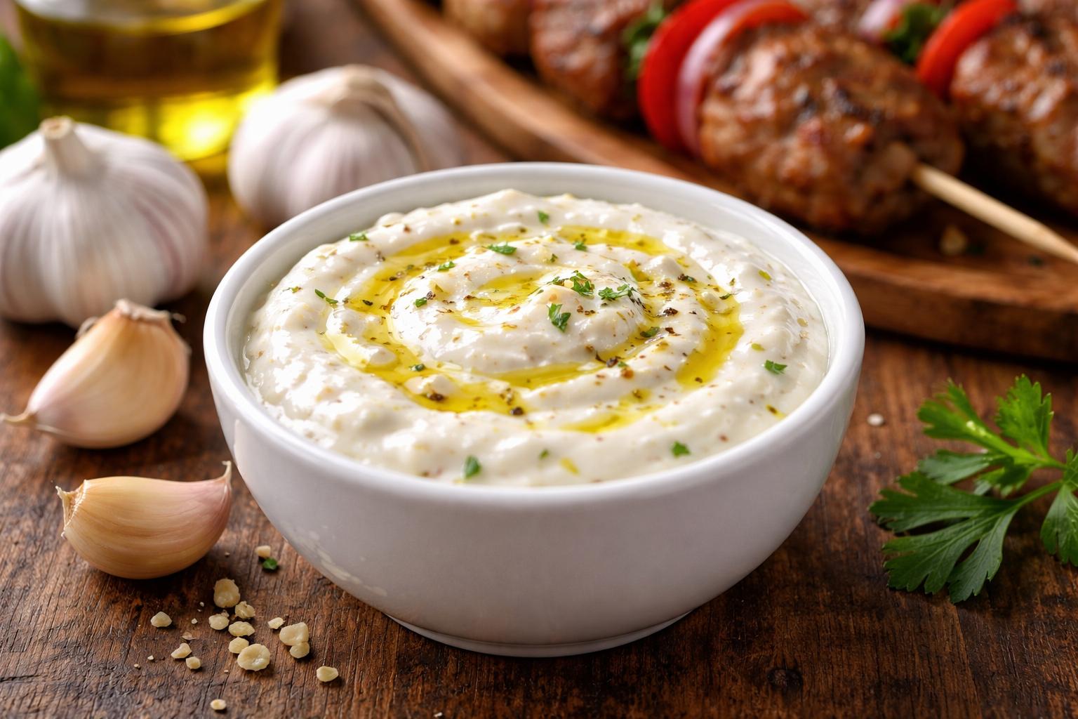 Klassisk Krämig Vitlöksdressing
