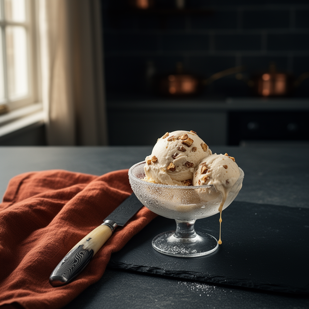 Semifreddo med nougat
