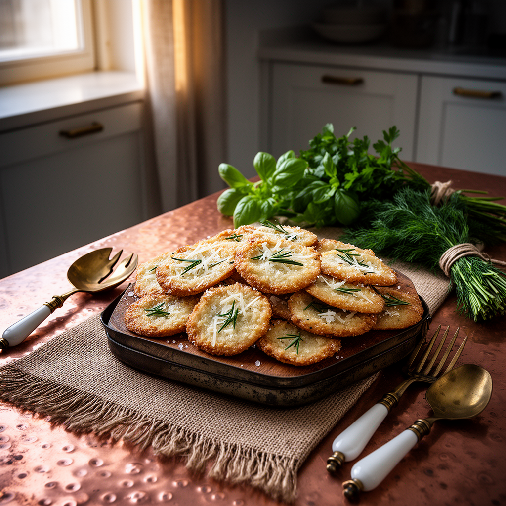Salta kex med rosmarin och parmesan