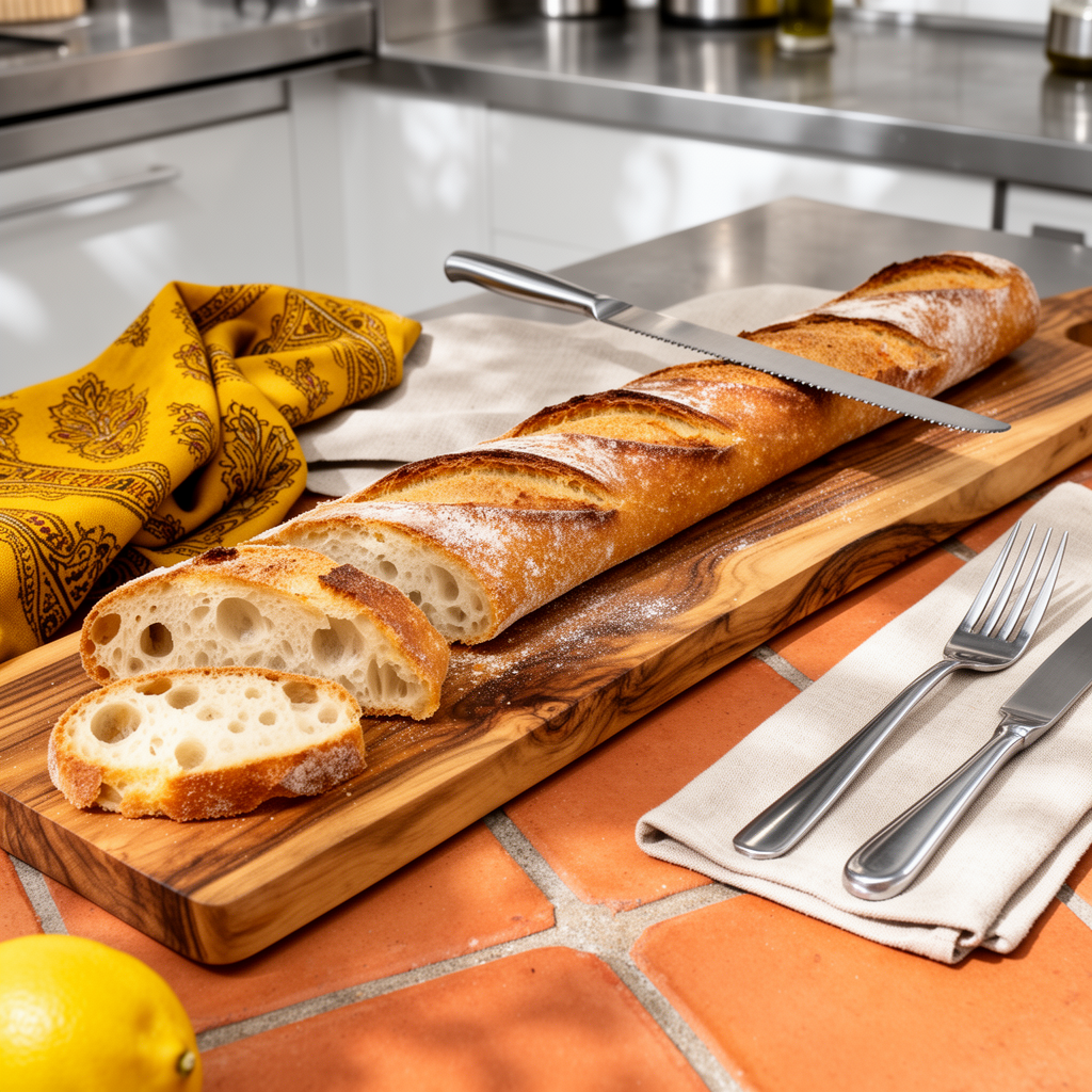 Surdegsbaguette med havtorn