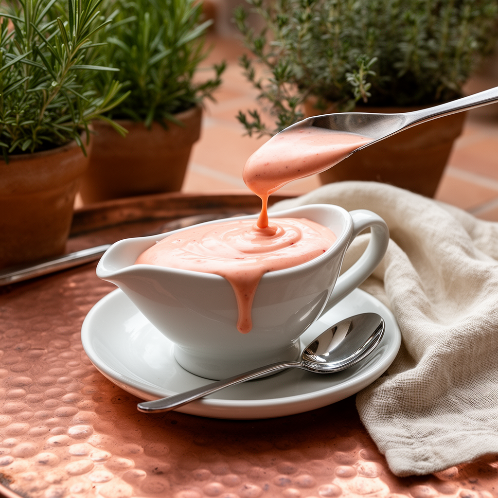 Klassisk Thousand Island-dressing