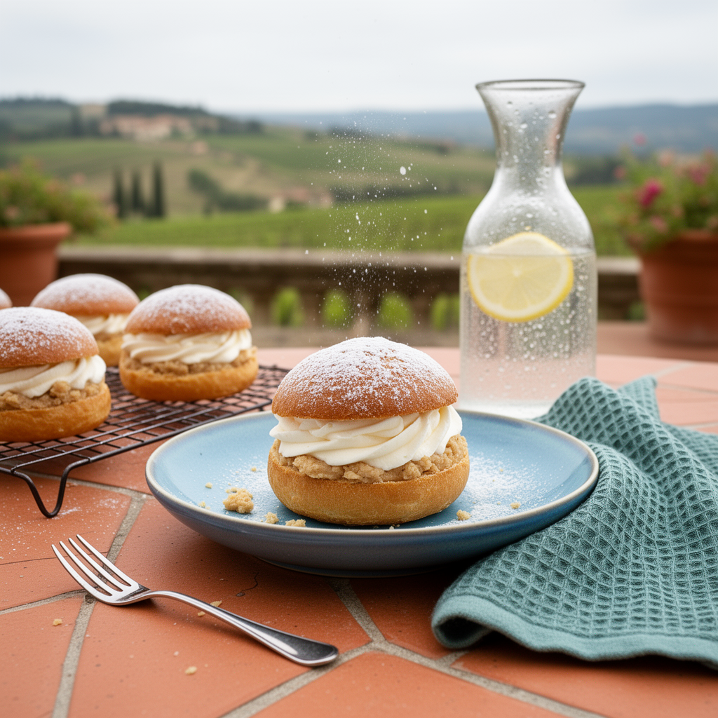 Semlor med mandelmassa