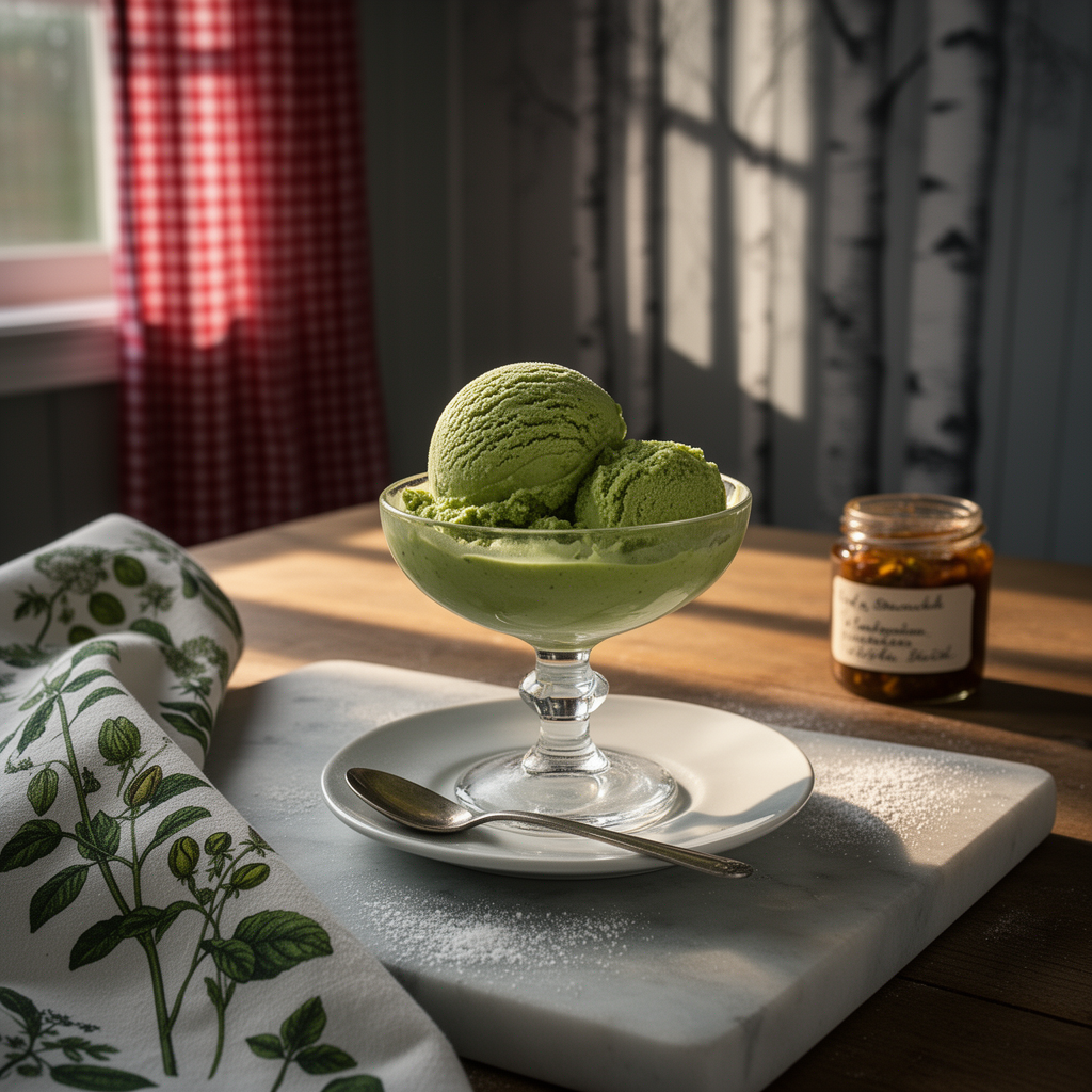 Pistagegelato (Gelato al Pistacchio)
