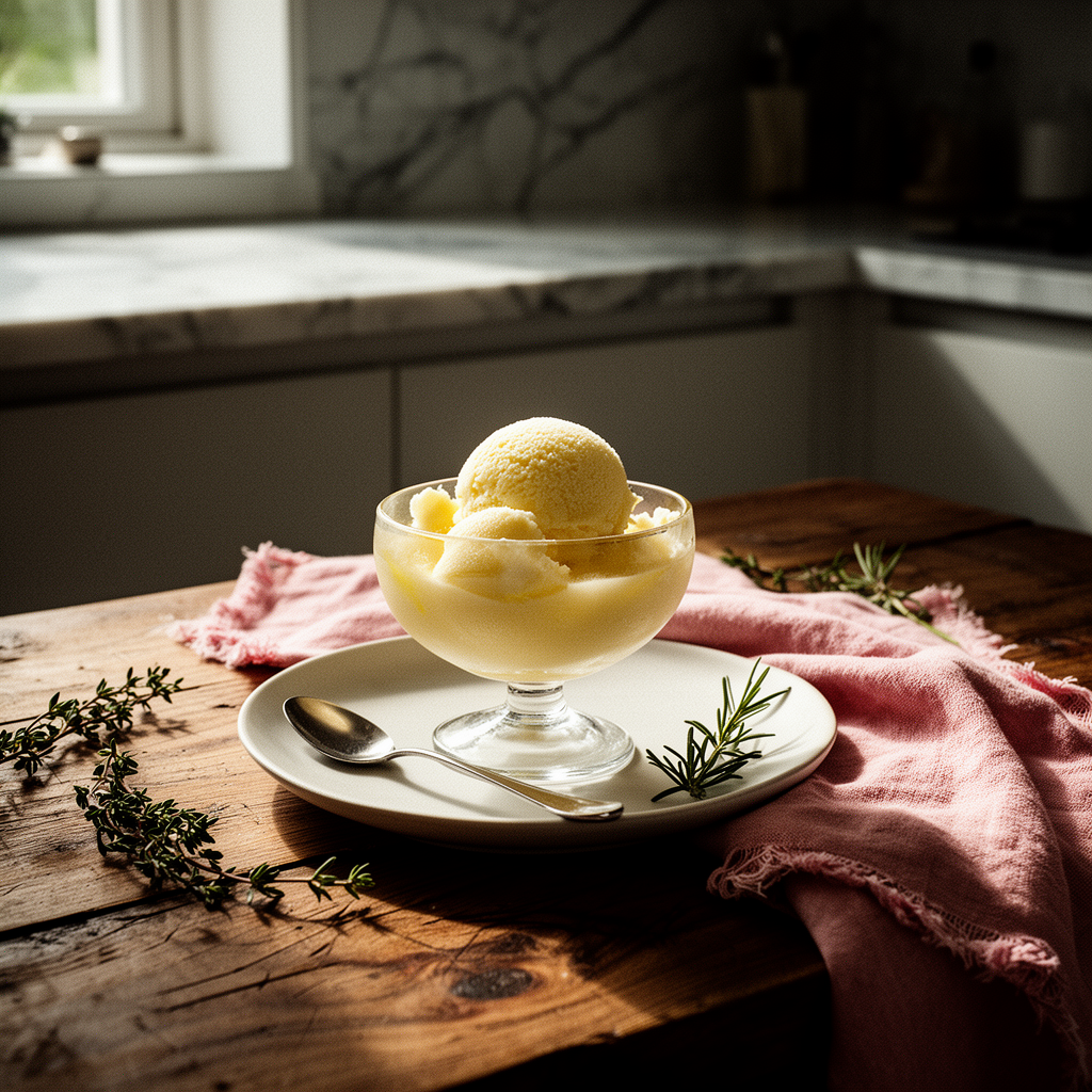 Sorbetto al Limone – Italiensk citronsorbet