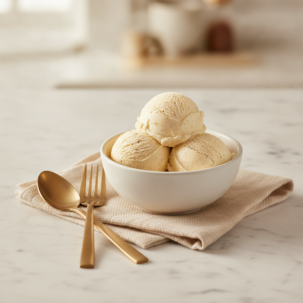 Italiensk Vaniljgelato